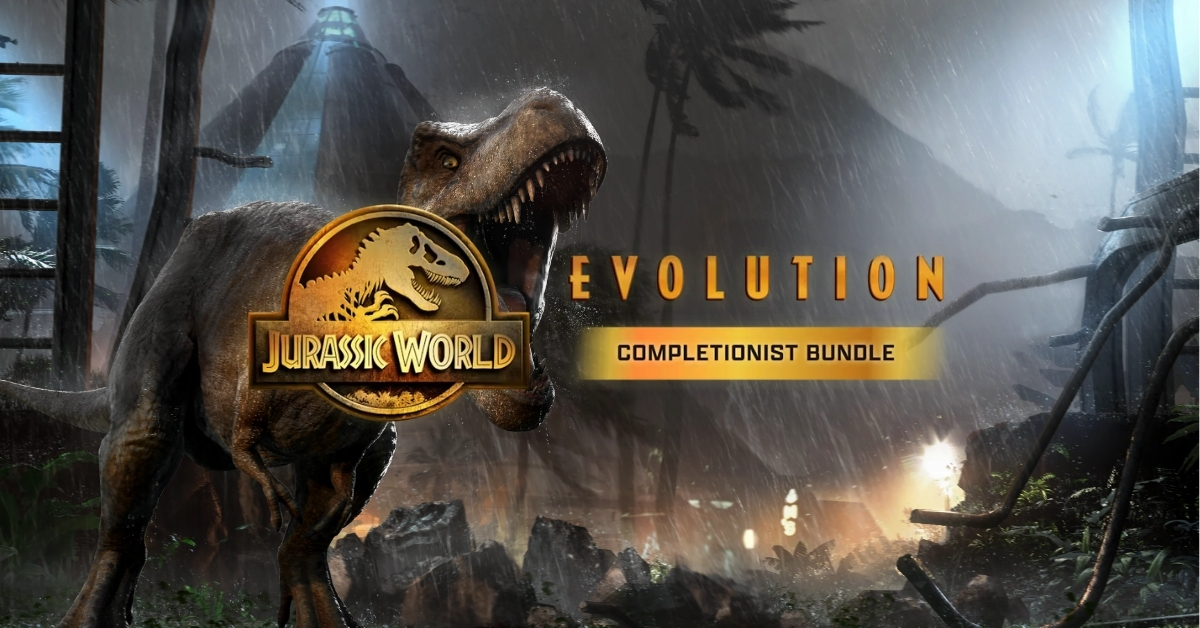 Jurassic World Evolution Completionist Bundle 2 Games 19 DLCs