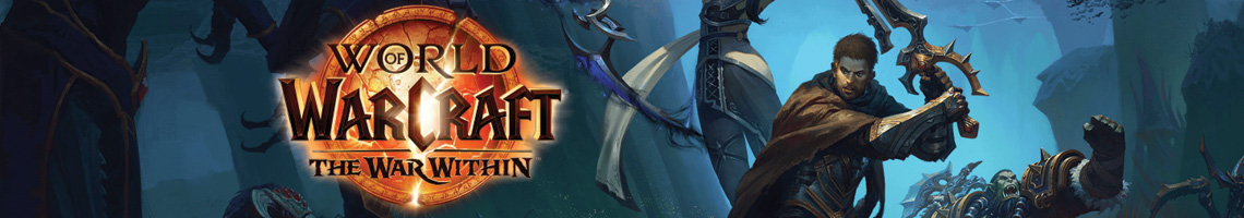 The new expansion of the most played MMORPG in the world on PC: World of Warcraft The War Within