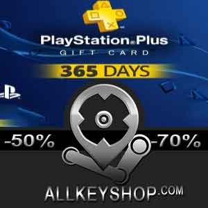 PlayStation 12 Months 365 Days Membership For PSN Plus Network Key PS3 4 -  US
