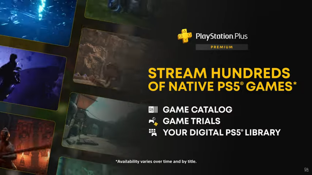PlayStation Plus Premium Free Games on Cloud Streaming
