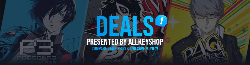 Persona Franchise Sale Allkeyshop vs Steam - Save with the Best Prices