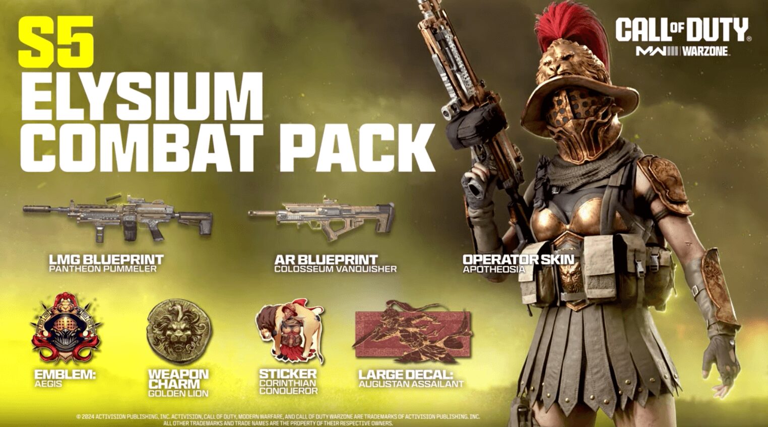 Call of Duty Season 5 Elysium Combat Pack