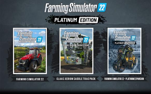 Landwirtschafts Simulator 22 Platinum Edition PS4