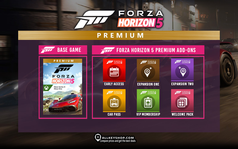 Forza Horizon 5 Premium Edition - Jeu Xbox Series XS et Xbox One à  télécharger - Cdiscount Jeux vidéo
