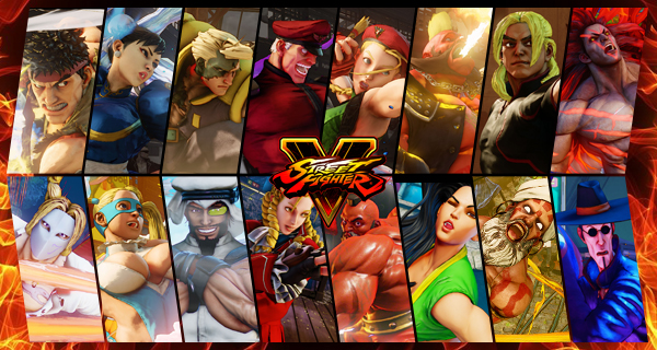 street fighter 5 all characters