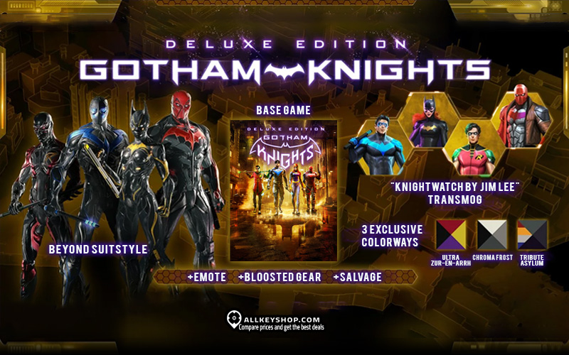 Gotham Knights: Deluxe Steam Key for PC - Buy now