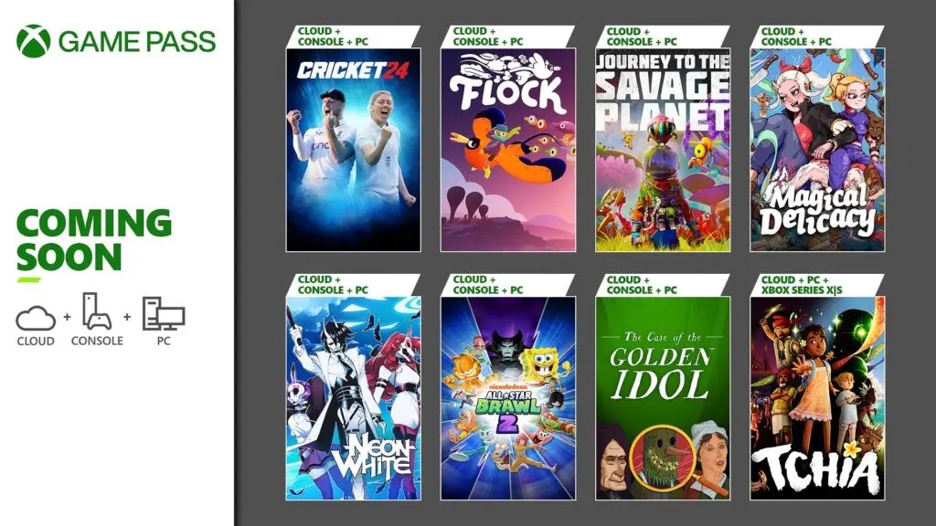 Game Pass Free Games July