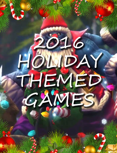 Christmas Themed Video Games For The Year 2016!