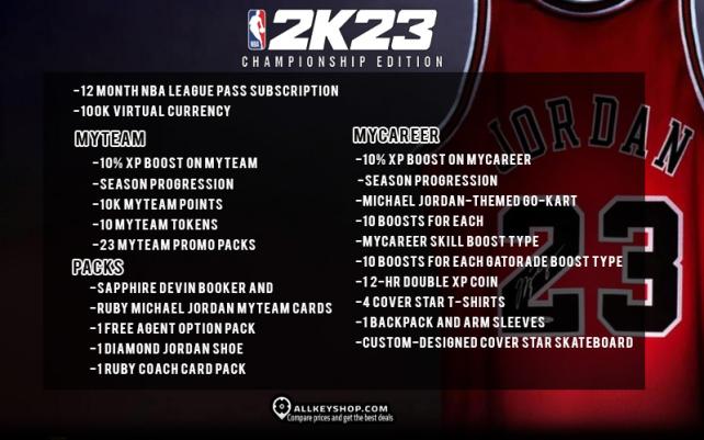 Buy NBA 2K23 Michael Jordan Edition Cd Key Steam Europe