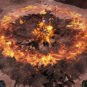 Path Of Exile 2 - Fire Explosion