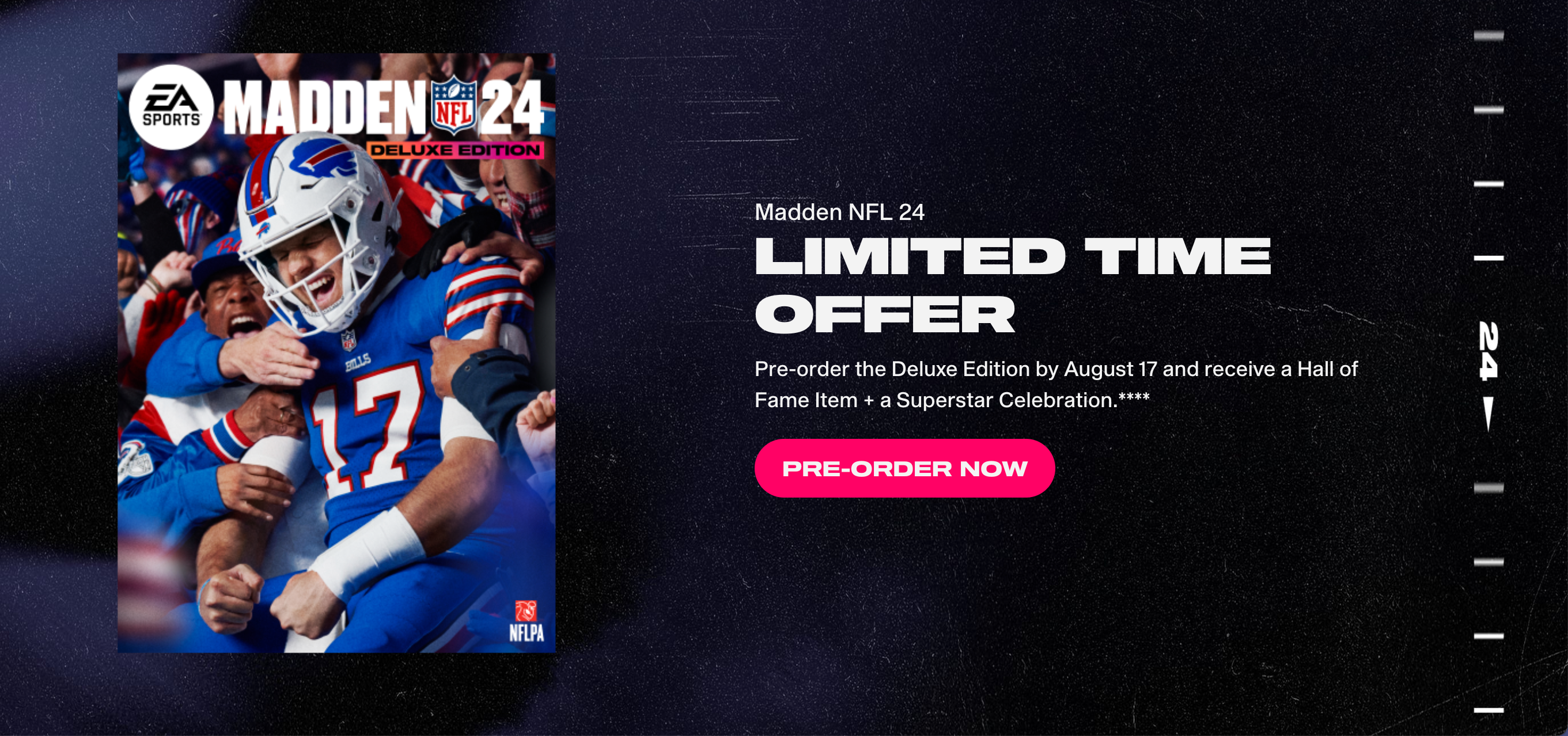Pre-order Madden NFL 24 exclusive