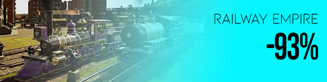 Best discount for Railway Empire CD key