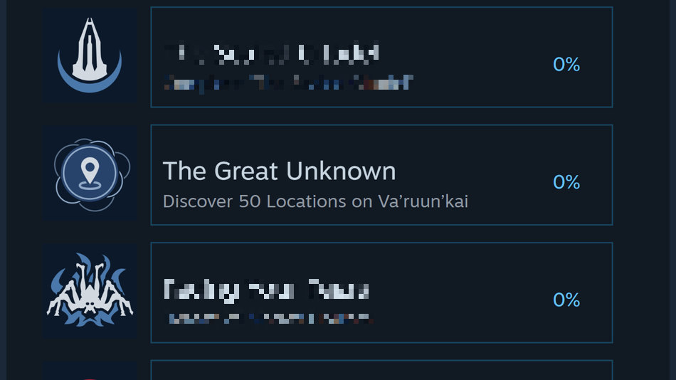 achievement The Great Unknown for Starfield Shattered Space