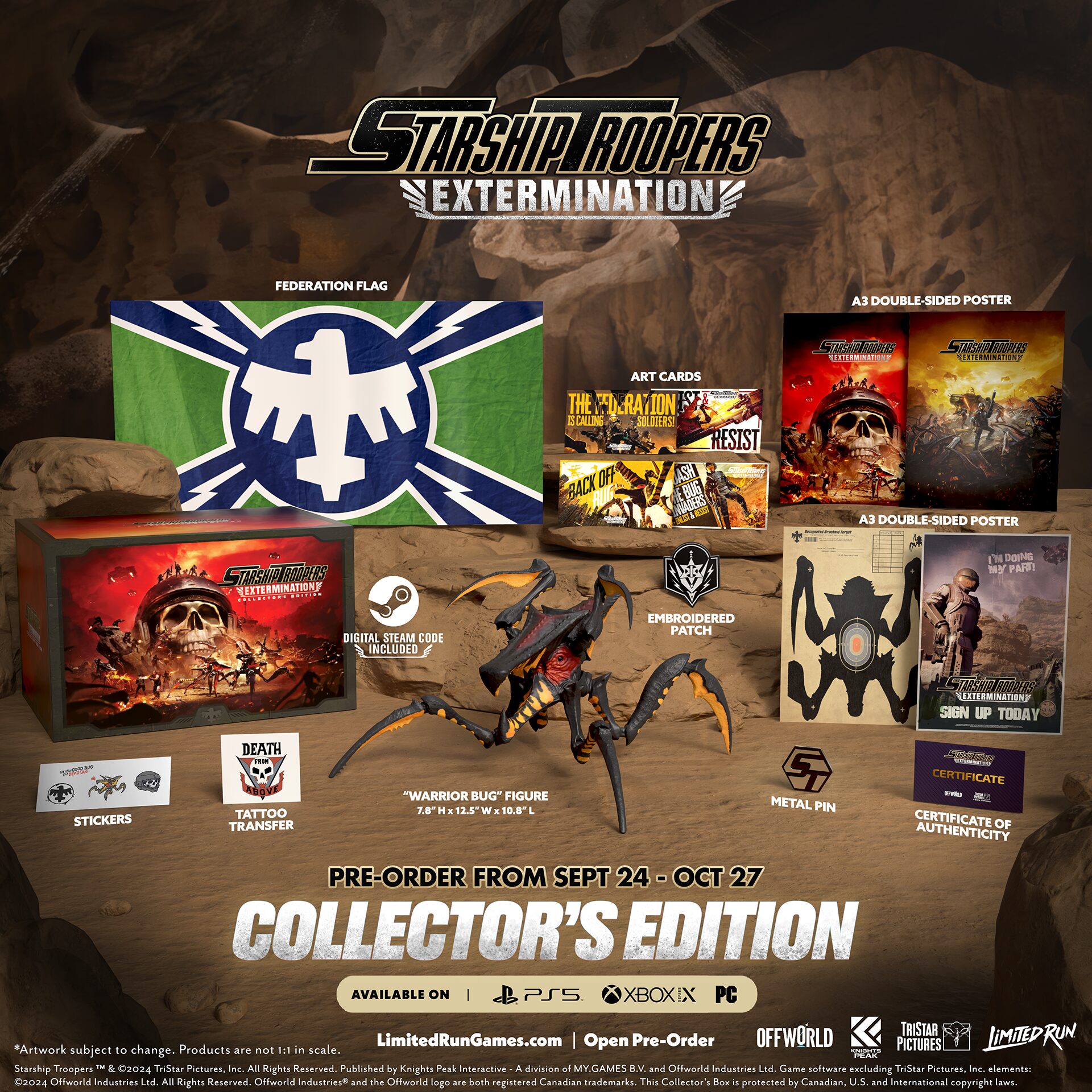 Starship Troopers Extermination Collector's Edition