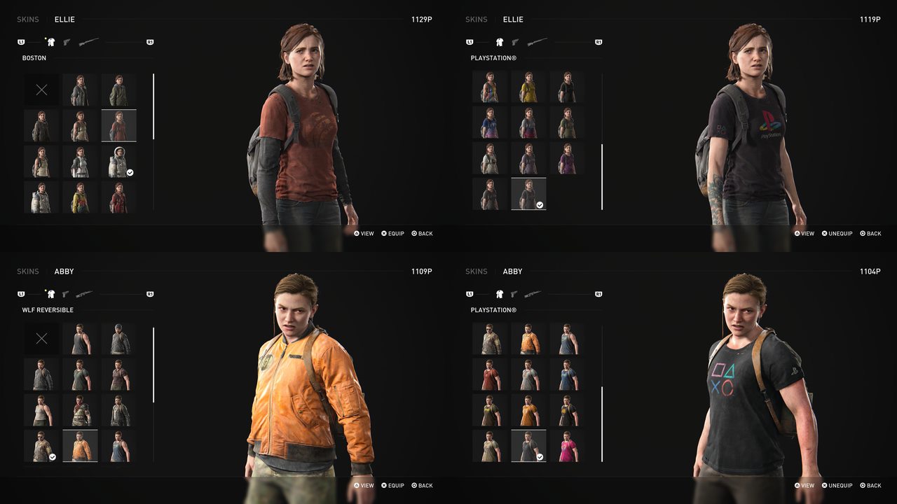 The Last of Us Part II Remastered new outfits for Ellie and Abby