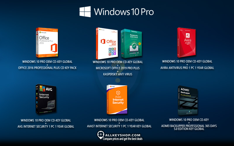 Chiave Microsoft Windows 10 Pro  Ottieni la tua licenza economica