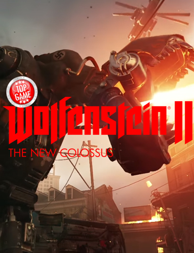 Wolfenstein II 2 The New Colossus for PC Game Steam Key Region Free