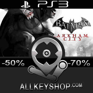 Batman Arkham City PS3 PSN Mídia Digital Promoção - Volpe Games