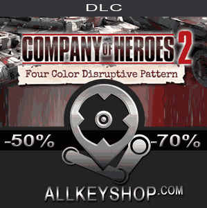 company of heroes 2: german skin - (h) three color disruptive pattern credits