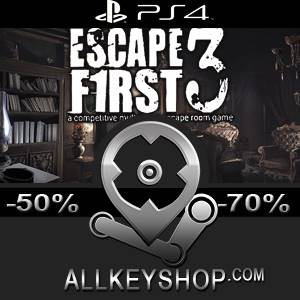 Buy Escape FIrst 3 PS4 Compare Prices