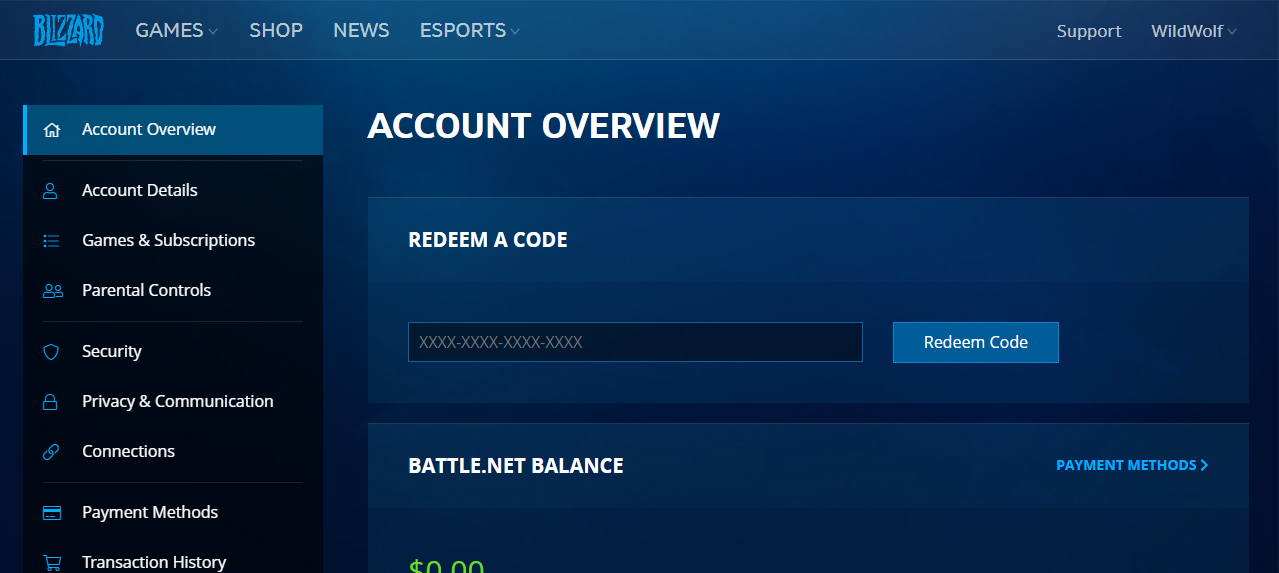 How to activate a CD Key on Battle.net 