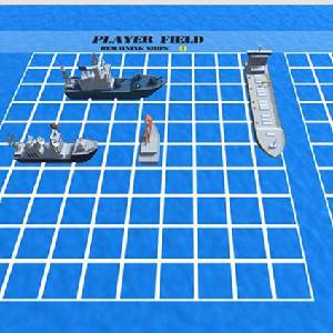 Battleship Tactica Sea Wars 3D - Player Field