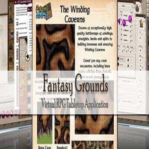Buy Fantasy Grounds Maps Winding Caverns Cd Key Compare Prices.webp