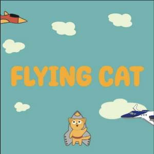 Flying cat