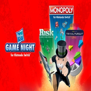 Hasbro Game Night Nintendo Switch Ubisoft Monopoly Risk Trivial Pursuit -  New!