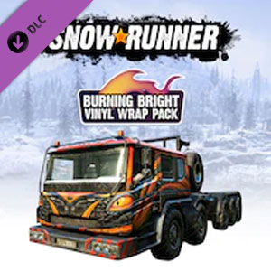 Buy SnowRunner Burning Bright Vinyl Wrap Pack PS4 Compare Prices