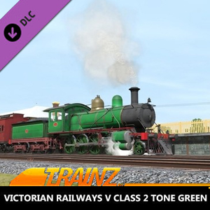 Trainz 2022 Victorian Railways V Class 2 Tone Green