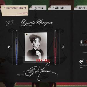 Cabernet - Character Sheet