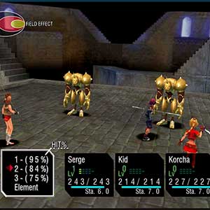 Chrono Cross the Radical Dreamers Turn-Based Combat