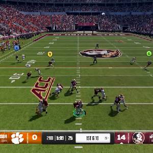 College Football 25 - Clemson VS Florida State