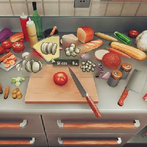 Cooking Simulator 2 Better Together - Slicing Tomato