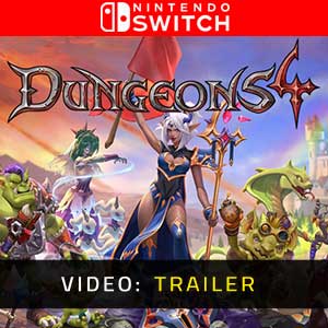 Dungeons 4 Nintendo Switch Video Trailer