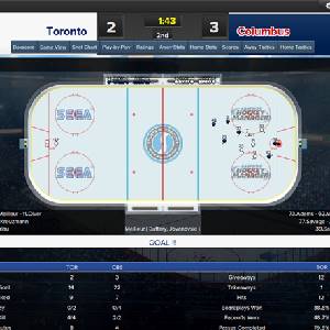 Eastside Hockey Manager - Toronto vs Columbus