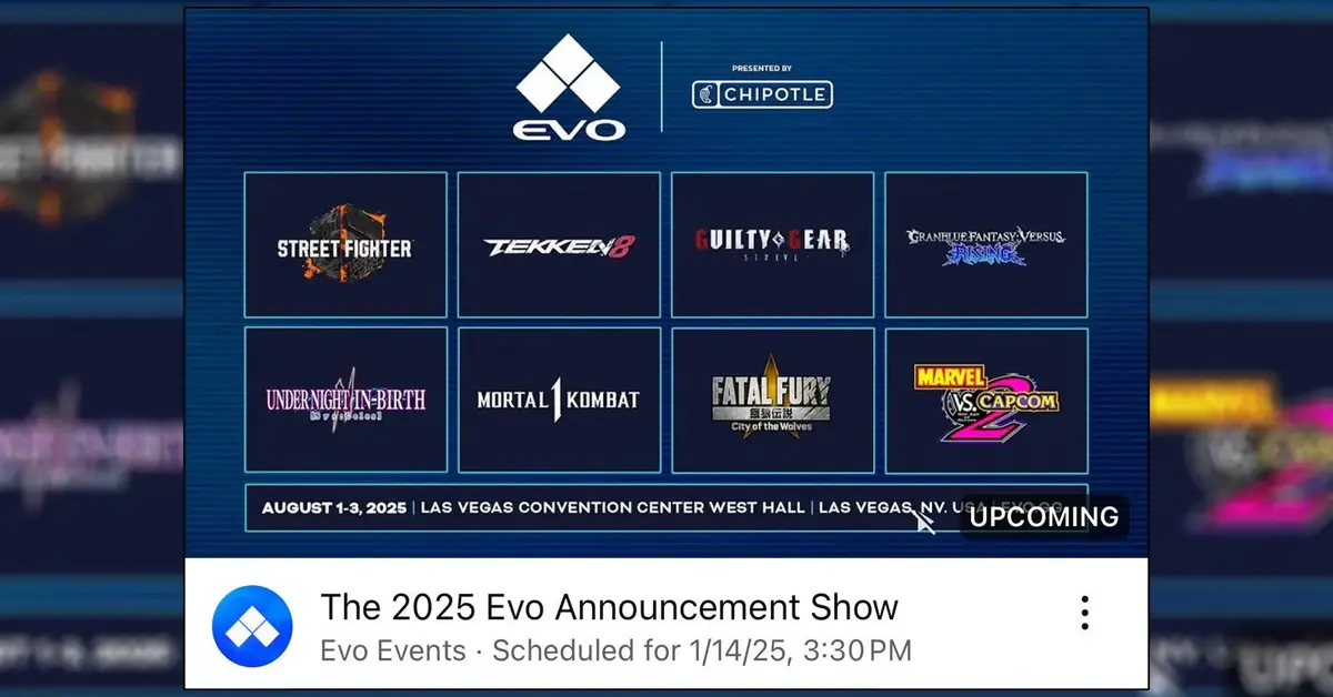 EVO 2025 Games