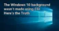 The Windows 10 Background Wasn’t Made Using CGI – Here’s the Truth