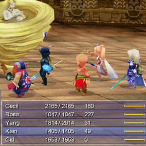 Final Fantasy 4 Battle
