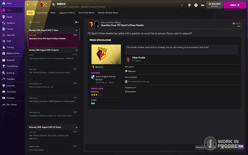 Football Manager 2022 now free-to-play on Steam and Xbox until