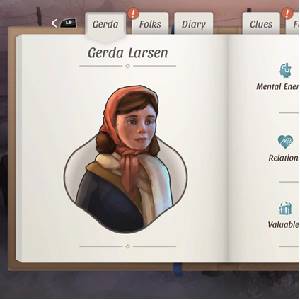 Gerda A Flame in Winter - Character Status