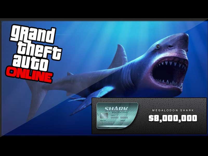Buy GTAO Megalodon Cash Card PS4 Game Code Compare