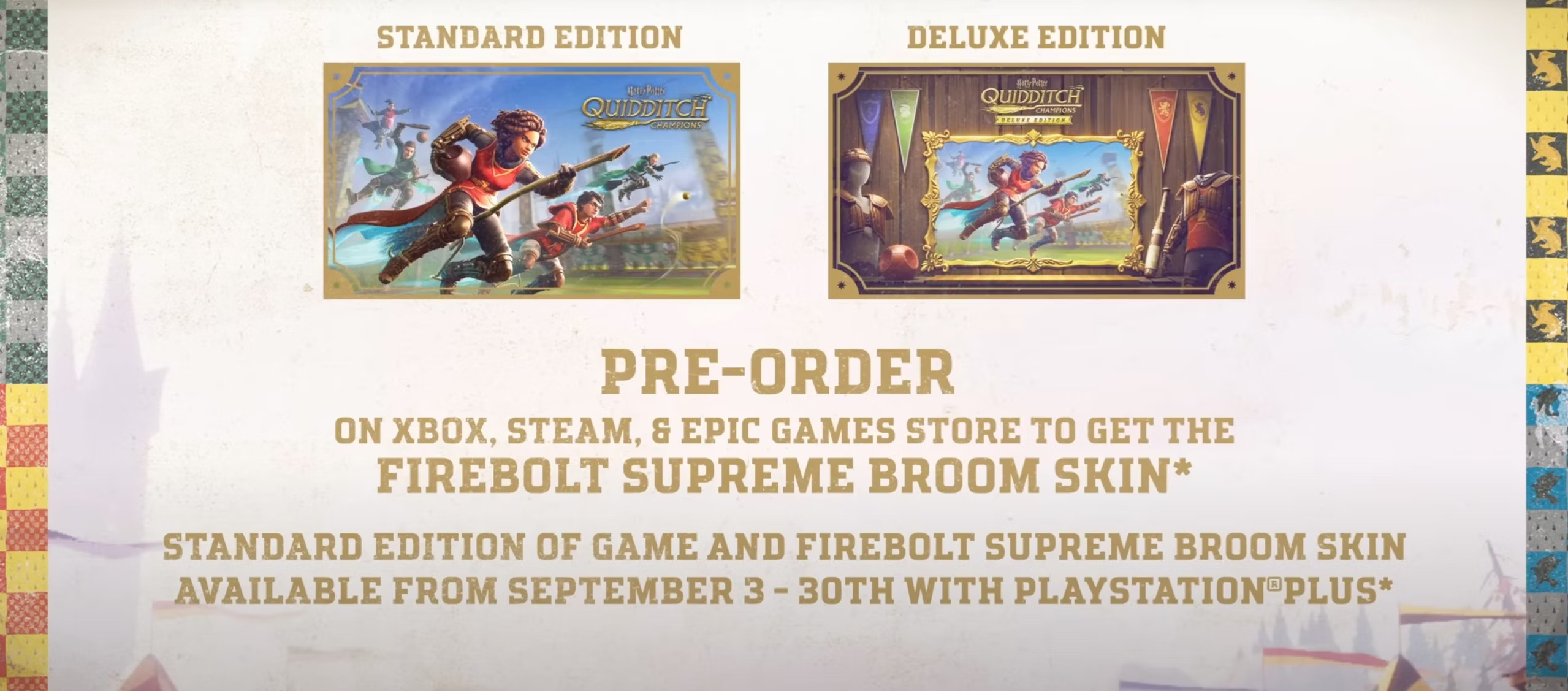 Harry Potter: Quidditch Champions Preorder Bonus