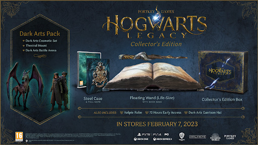 steam hogwarts legacy release time