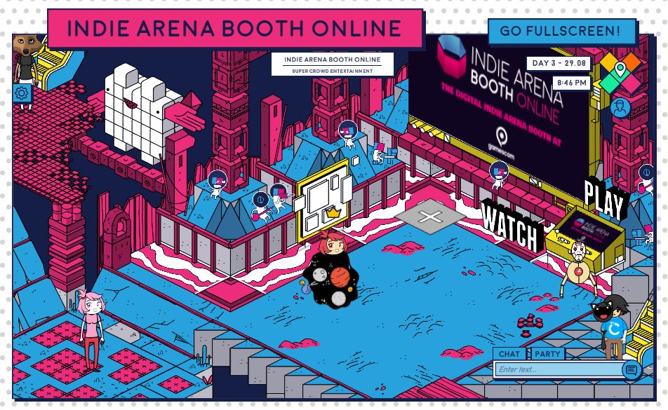 indie arena booth online