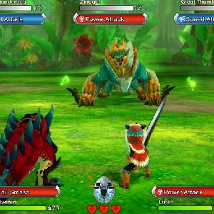 Monster Hunter Stories Turn Based Battle