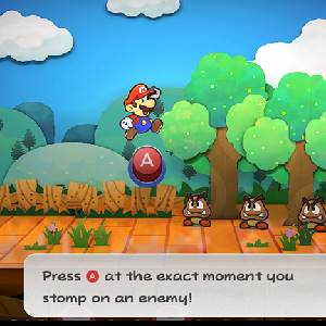 Paper Mario The Thousand-Year Door Stomp Goomba