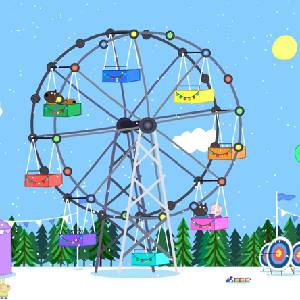 Peppa Pig World Adventures Ferris Wheel