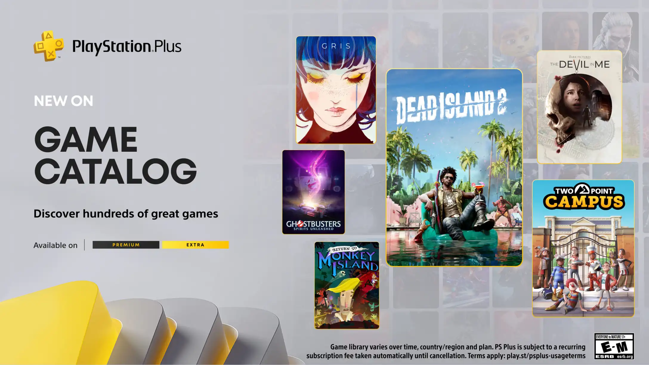 PS Plus Extra Free Games September 2024